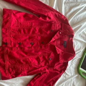 Tal it red jacket. Not too often wore. Great condition and quality.